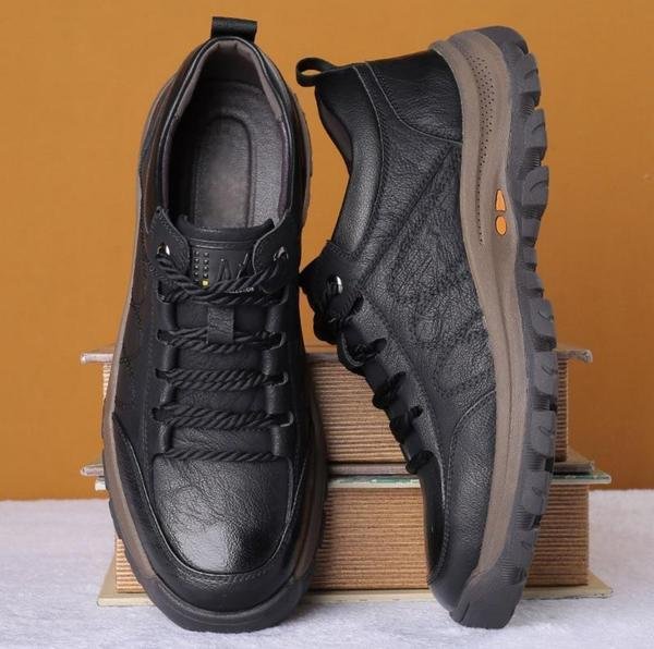LOU | Comfortabele Herenschoenen met Antislip Grip