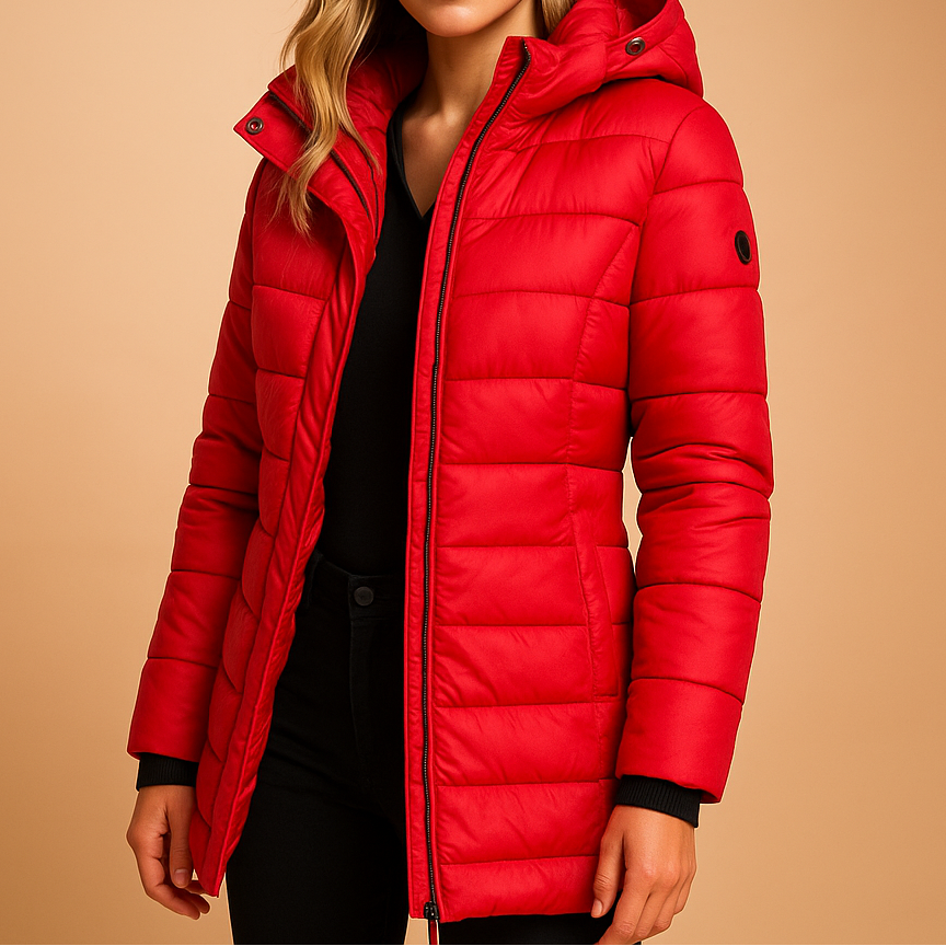 MELINA™ | Dames Winterjas met Verzorgde Look en Comfortabele Warmte