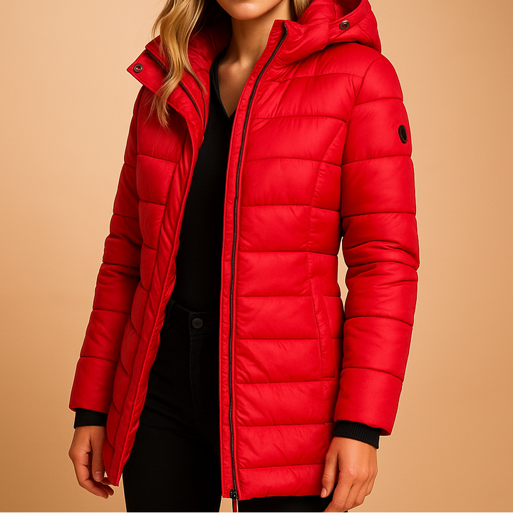 MELINA™ | Dames Winterjas met Verzorgde Look en Comfortabele Warmte