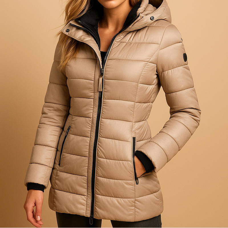 MELINA™ | Dames Winterjas met Verzorgde Look en Comfortabele Warmte