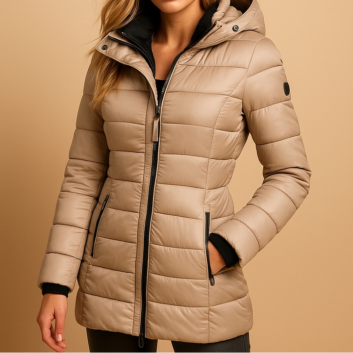 MELINA™ | Dames Winterjas met Verzorgde Look en Comfortabele Warmte