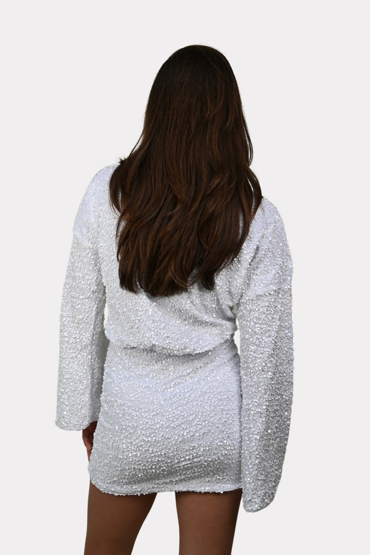 London dress - wit