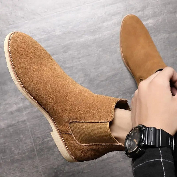 COSMO | Suède Chelsea Boots