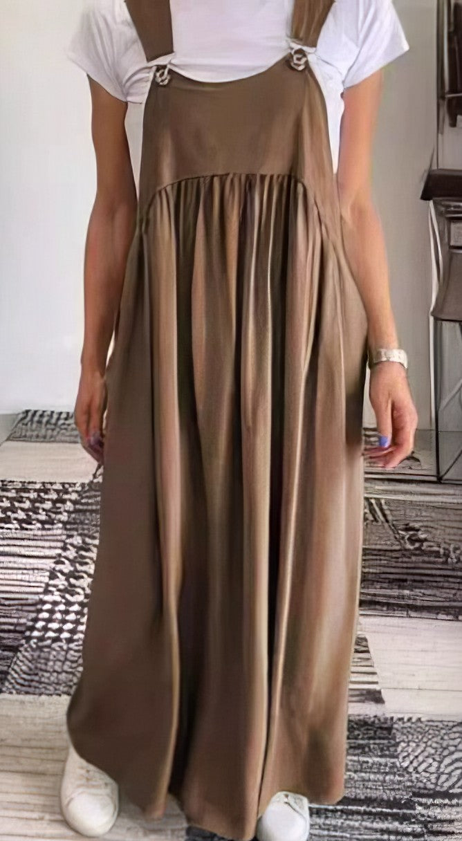 KARA | Casual-Chic Mouwloos Vloeiend Jurk