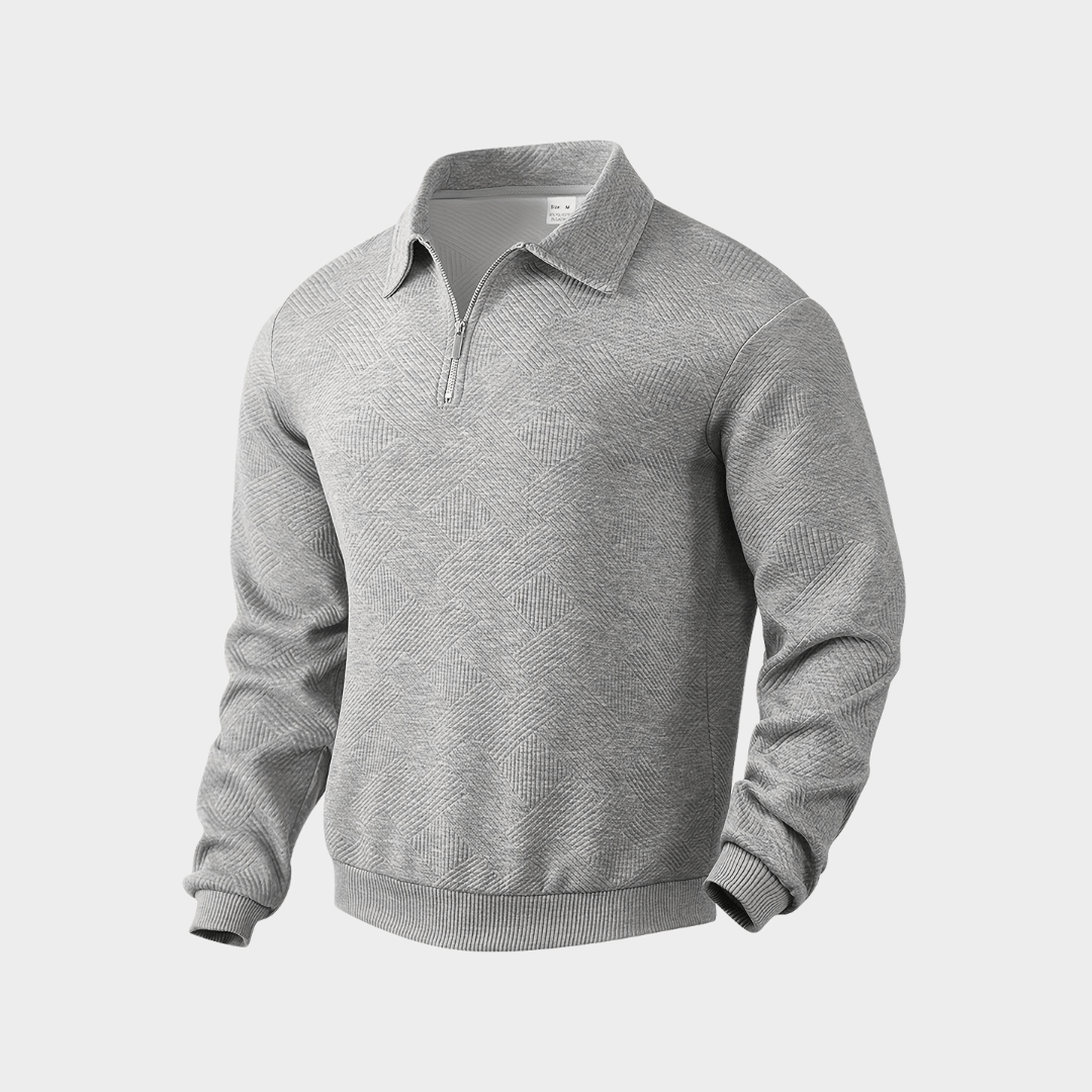 KAIRO | Elegante en Comfortabele Jacquard Trui