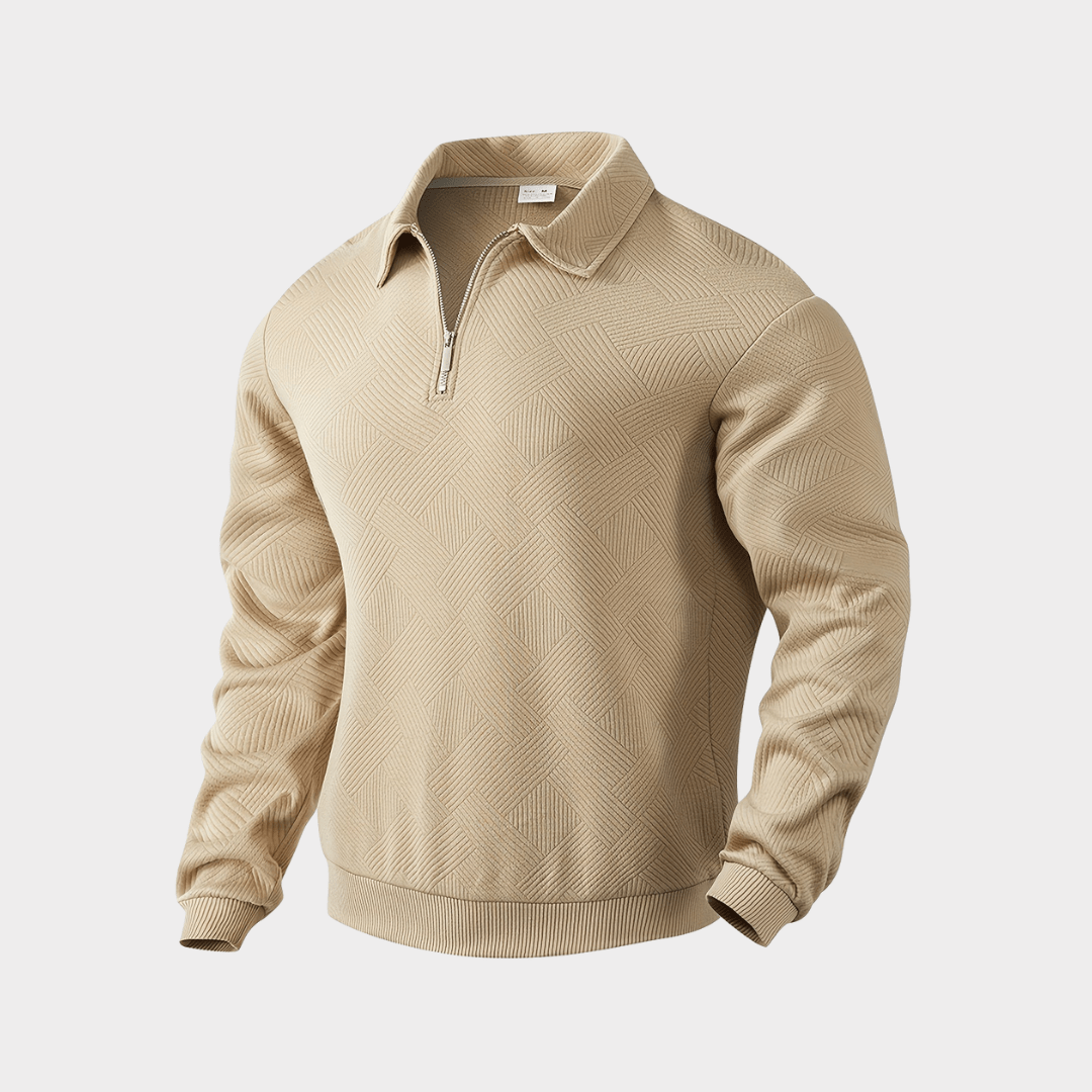 KAIRO | Elegante en Comfortabele Jacquard Trui