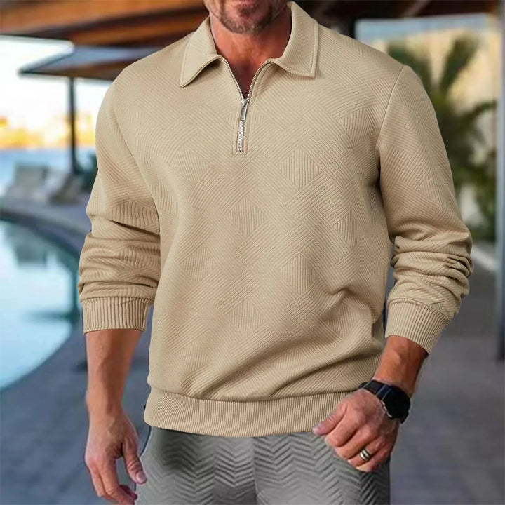 KAIRO | Elegante en Comfortabele Jacquard Trui