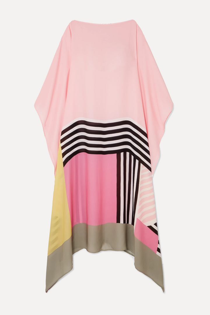 JADA | Boho Chic Caftan met Grafische Print