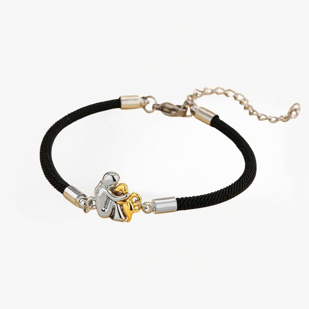 Vera™ - Armband met koord en hondenicoon
