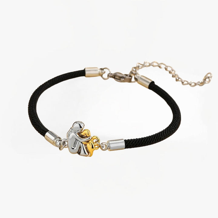 Vera™ - Armband met koord en hondenicoon