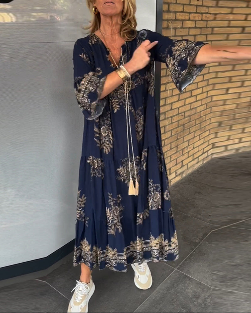 FAY | Vintage Jurk voor Dagelijkse Elegantie en Moeiteloze Stijl