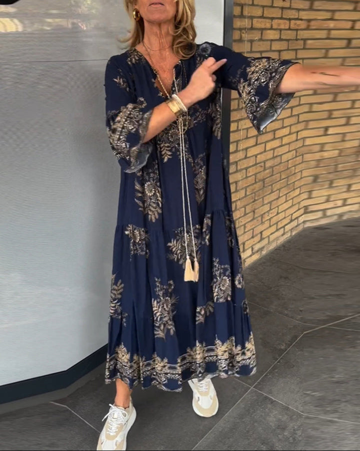 FAY | Vintage Jurk voor Dagelijkse Elegantie en Moeiteloze Stijl