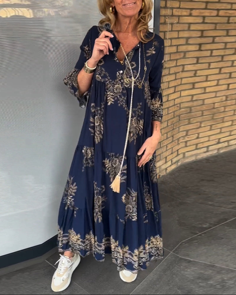 FAY | Vintage Jurk voor Dagelijkse Elegantie en Moeiteloze Stijl