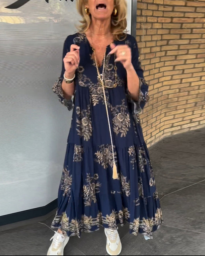 FAY | Vintage Jurk voor Dagelijkse Elegantie en Moeiteloze Stijl