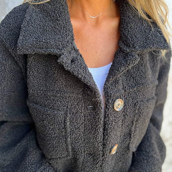 DIONNE™ | Elegante Korte Jas met Revers en Chic