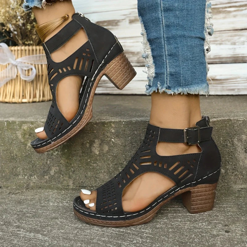 FAY | Elegante Orthopedische Sandalen met Stabiliteit en Ademend Comfort voor Zomerse Dagen