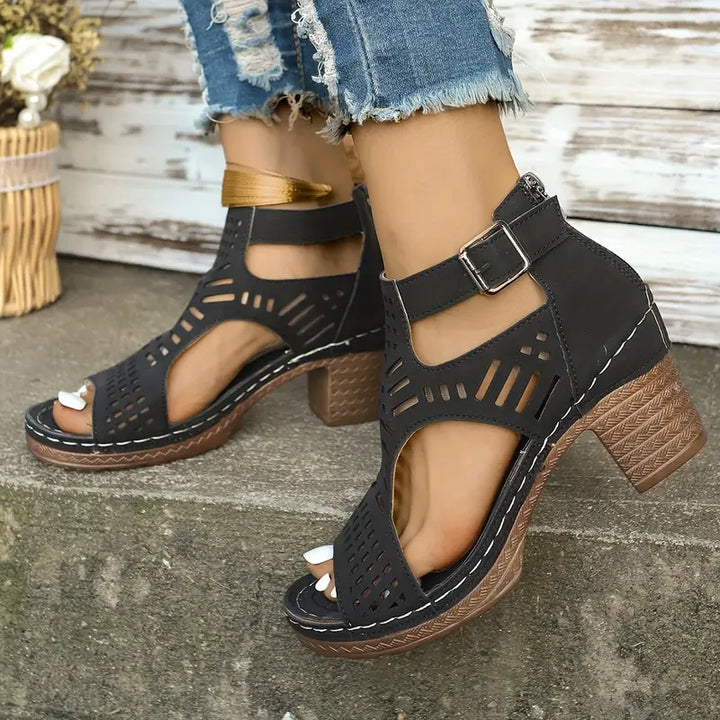 FAY | Elegante Orthopedische Sandalen met Stabiliteit en Ademend Comfort voor Zomerse Dagen