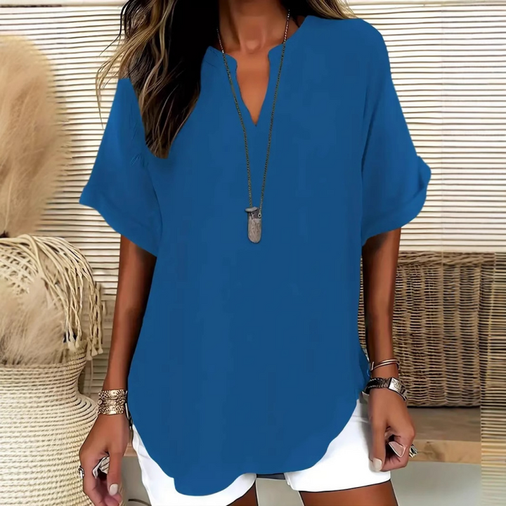 Daniela | Top leggero con scollo a V