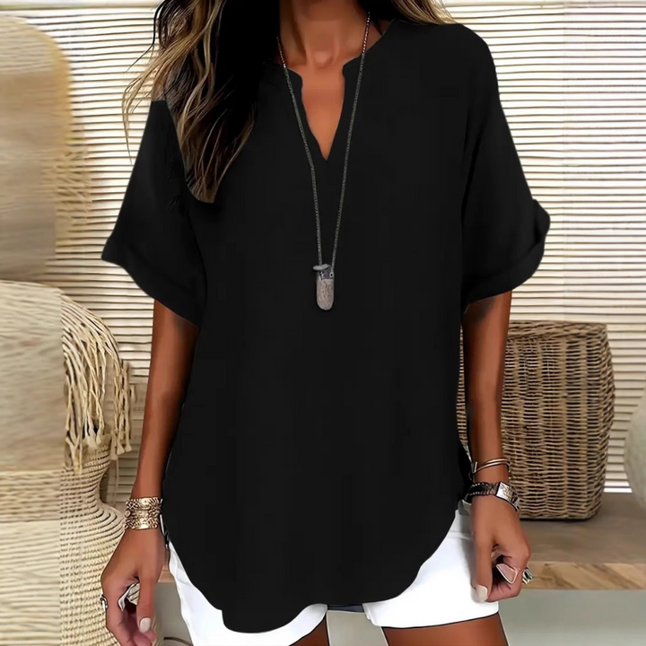 Daniela | Top leggero con scollo a V