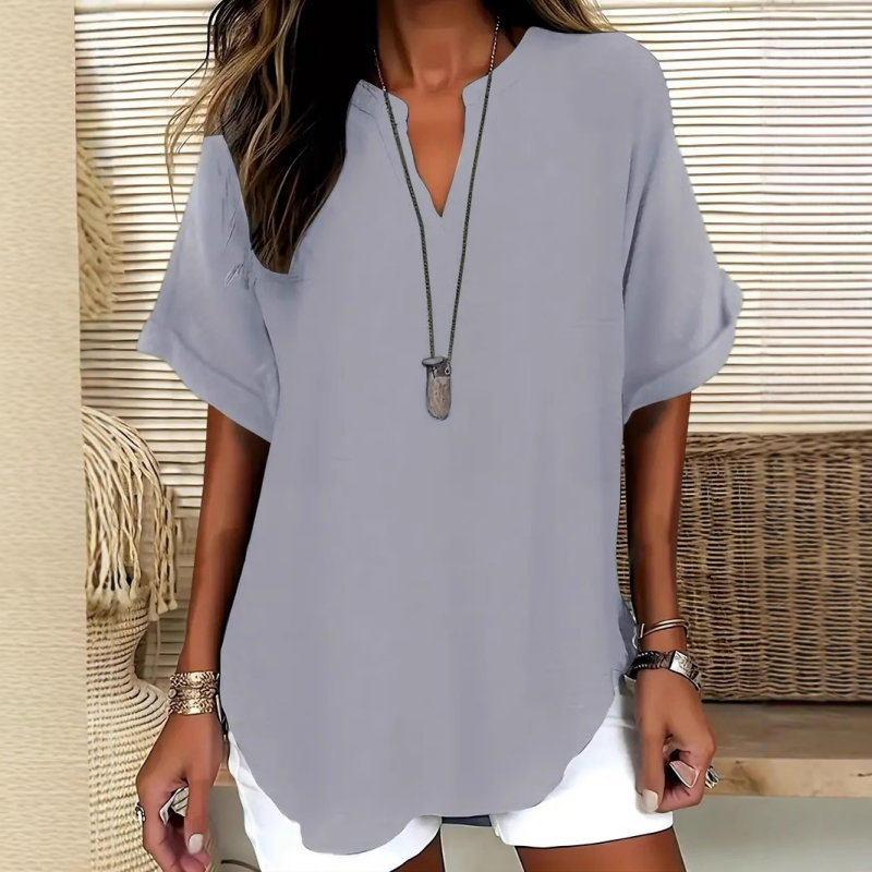 Daniela | Top leggero con scollo a V