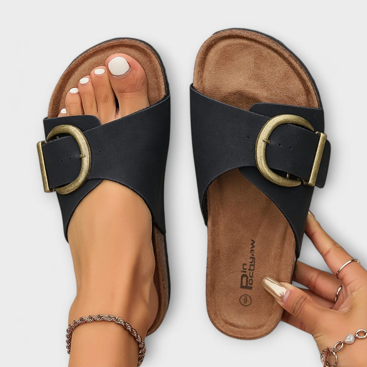 VERA | Ergonomische Dag Sandalen met Verstelbare Gesp en Ontspannen Stijl