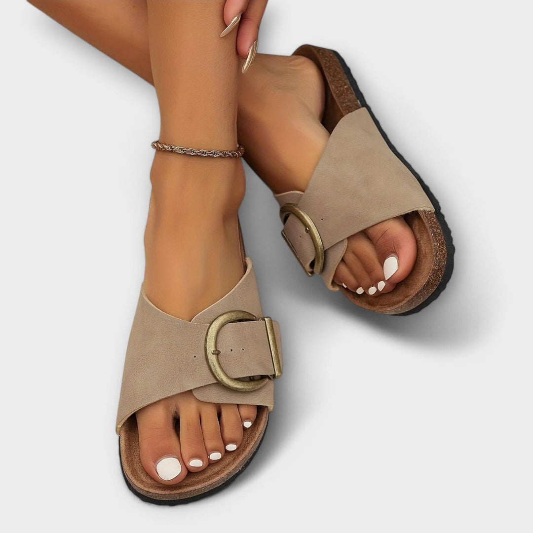 VERA | Ergonomische Dag Sandalen met Verstelbare Gesp en Ontspannen Stijl