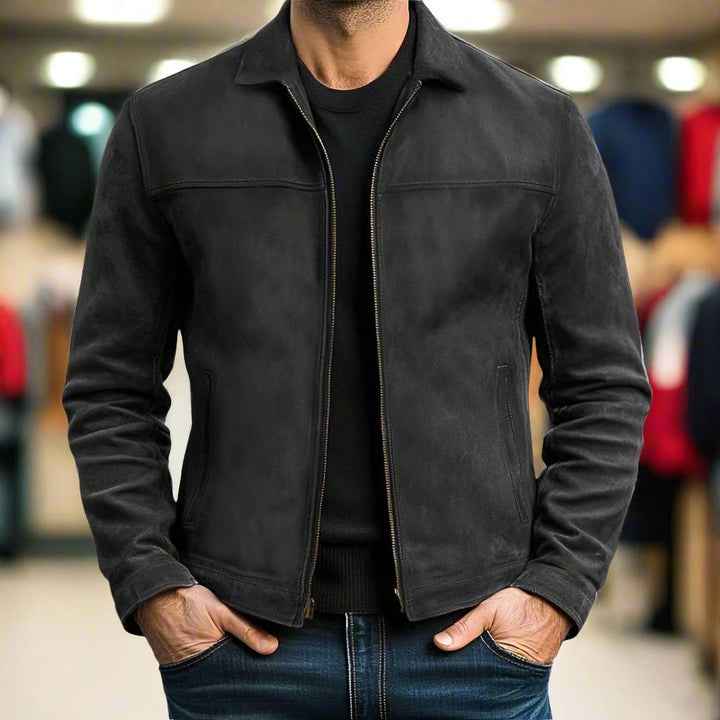 SLATE| Premium Leren Jas - Tijdloos Stijl en Comfort