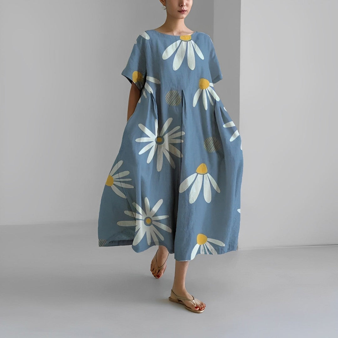 KIM | Bohemian Bloemenjurk voor een Natuurlijke en Romantische Stijl