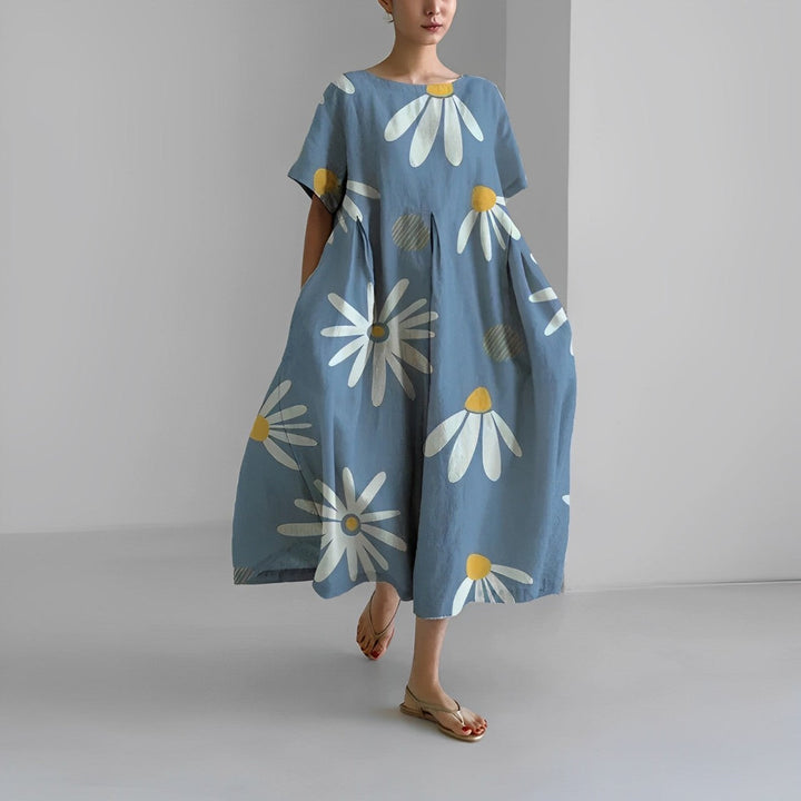 KIM | Bohemian Bloemenjurk voor een Natuurlijke en Romantische Stijl
