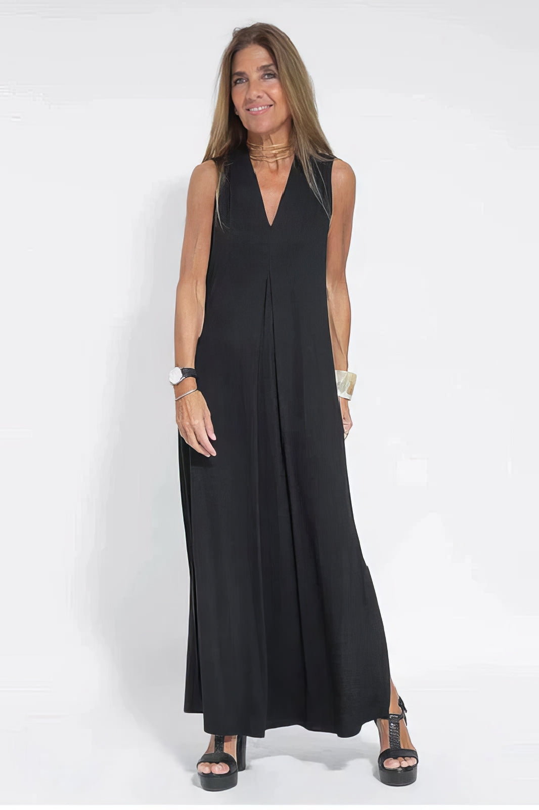 ILSE | Elegante Lange Jurk met Bijpassende Cardigan Gratis