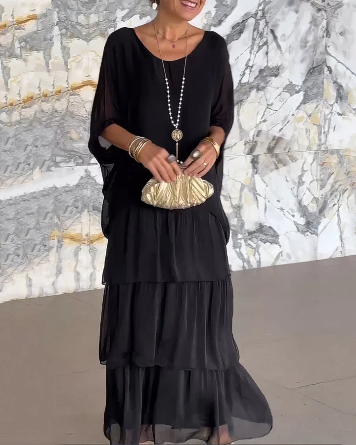 NORA | Elegante Maxi Jurk Comfortabel voor Alle Gelegenheden