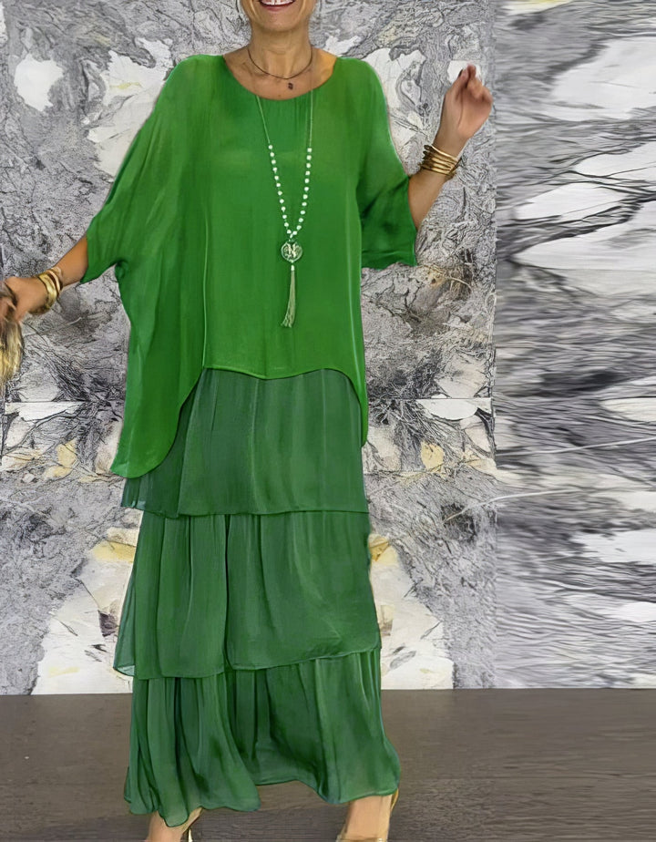 NORA | Elegante Maxi Jurk Comfortabel voor Alle Gelegenheden