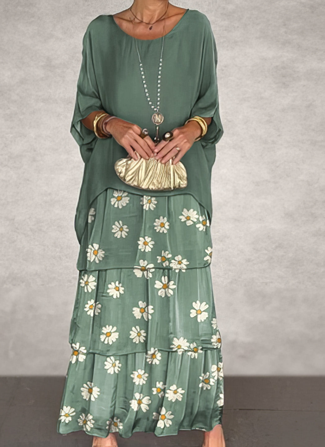 NORA | Elegante Maxi Jurk Comfortabel voor Alle Gelegenheden