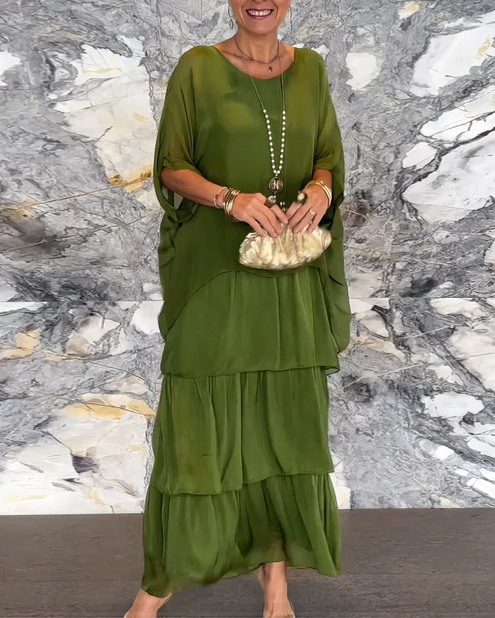 NORA | Elegante Maxi Jurk Comfortabel voor Alle Gelegenheden