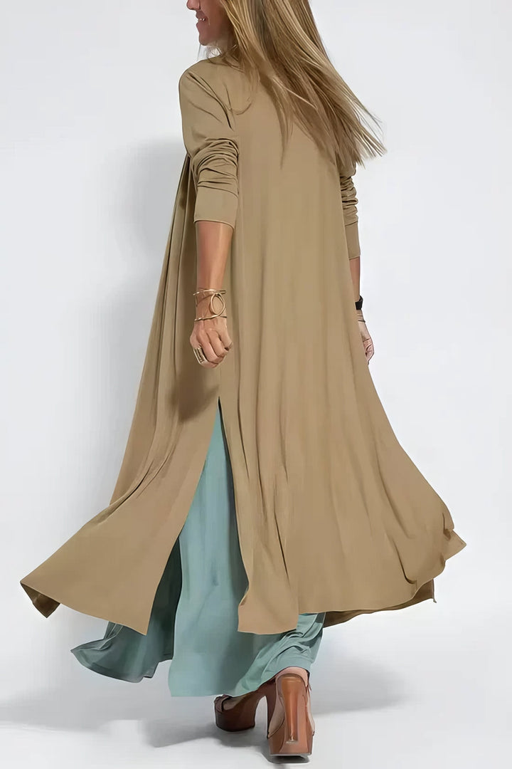 ILSE | Elegante Lange Jurk met Bijpassende Cardigan Gratis