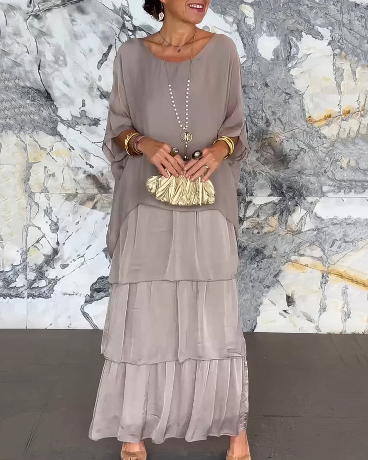 NORA | Elegante Maxi Jurk Comfortabel voor Alle Gelegenheden