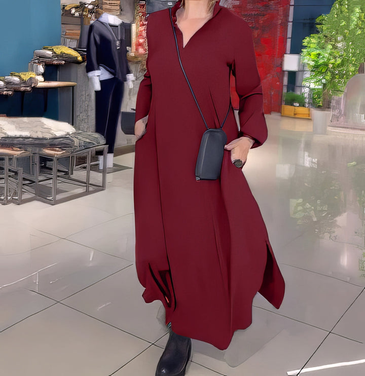 SARA | Elegante en Modieuze Lange Elastische Jurk
