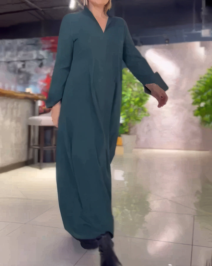 SARA | Elegante en Modieuze Lange Elastische Jurk