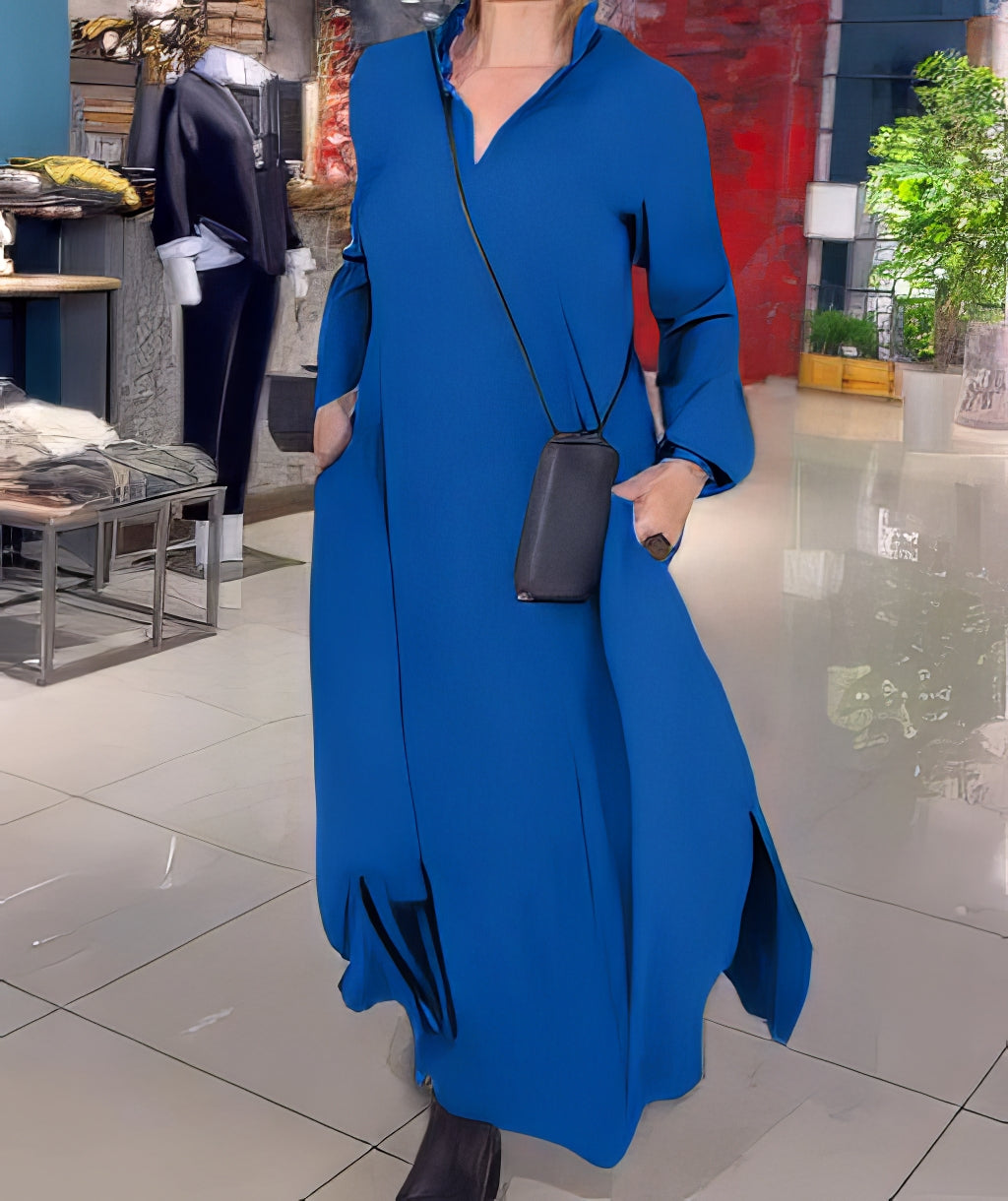 SARA | Elegante en Modieuze Lange Elastische Jurk