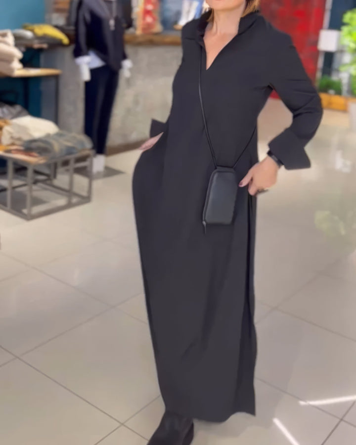 SARA | Elegante en Modieuze Lange Elastische Jurk